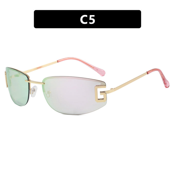 Women futuristic sunglasses with sporty design and UV protection Stornfield