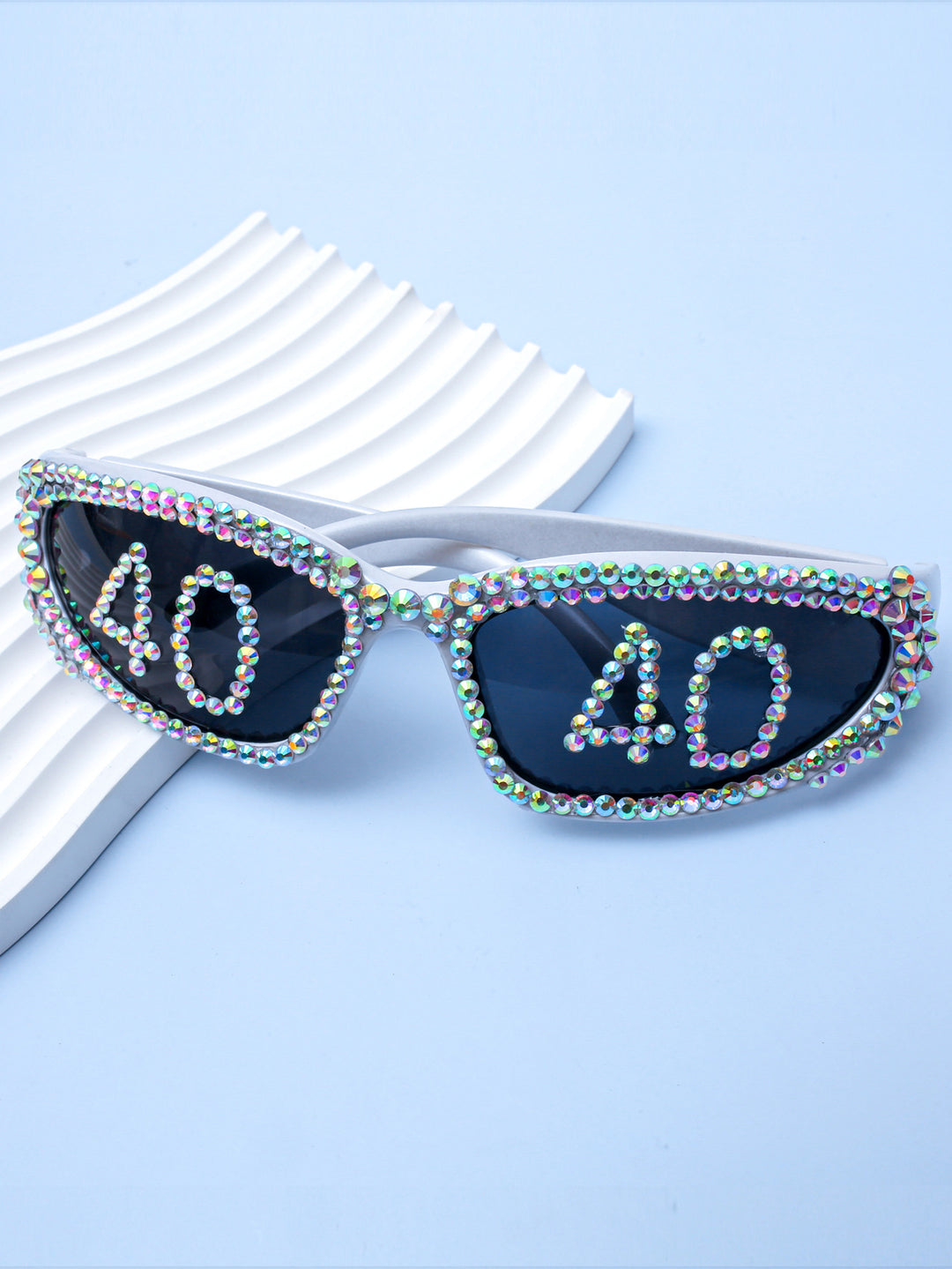 Statement Swarovski Crystal Embellished Sunglasses Stornfield