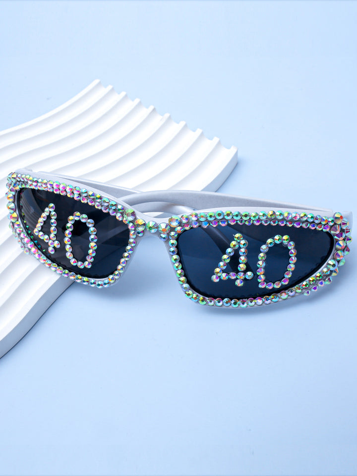 Statement Swarovski Crystal Embellished Sunglasses Stornfield