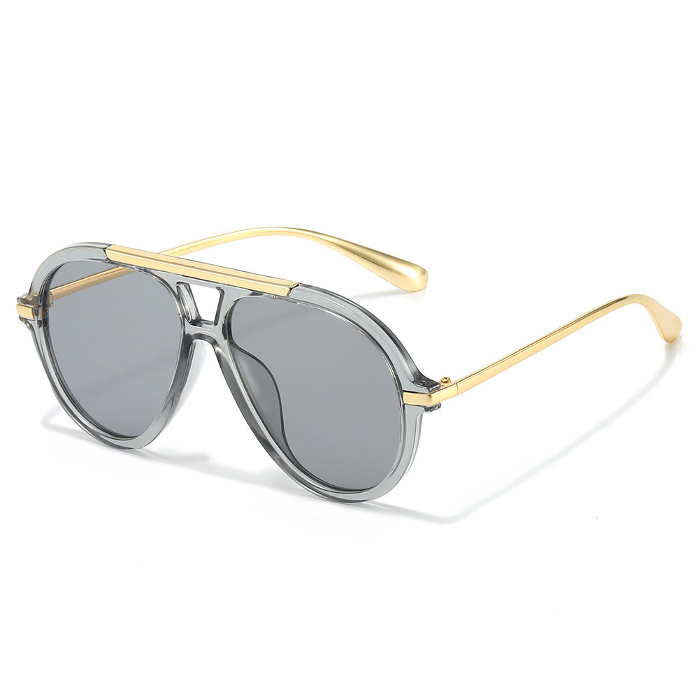 Fashion-Forward Futuristic Round Sunglasses Stornfield