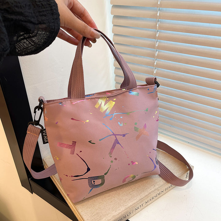 WoArtistic Patterned Mini Tote Bag Stornfield