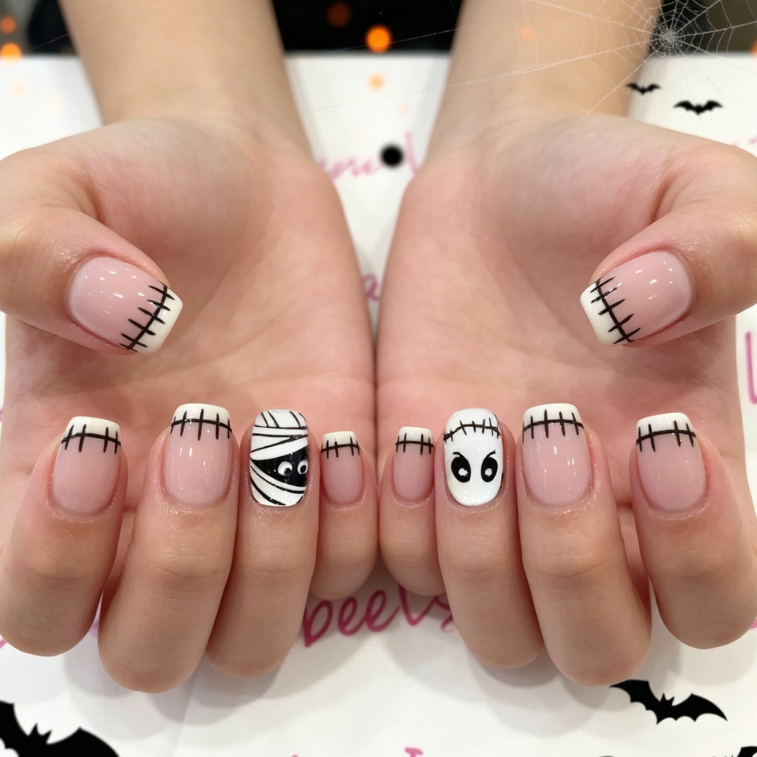 Creative Halloween-Themed Nail Art Stornfield