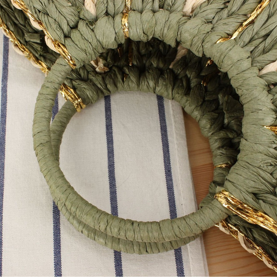 Elegant Woven Tote Bag with Extraordinary Design Stornfield