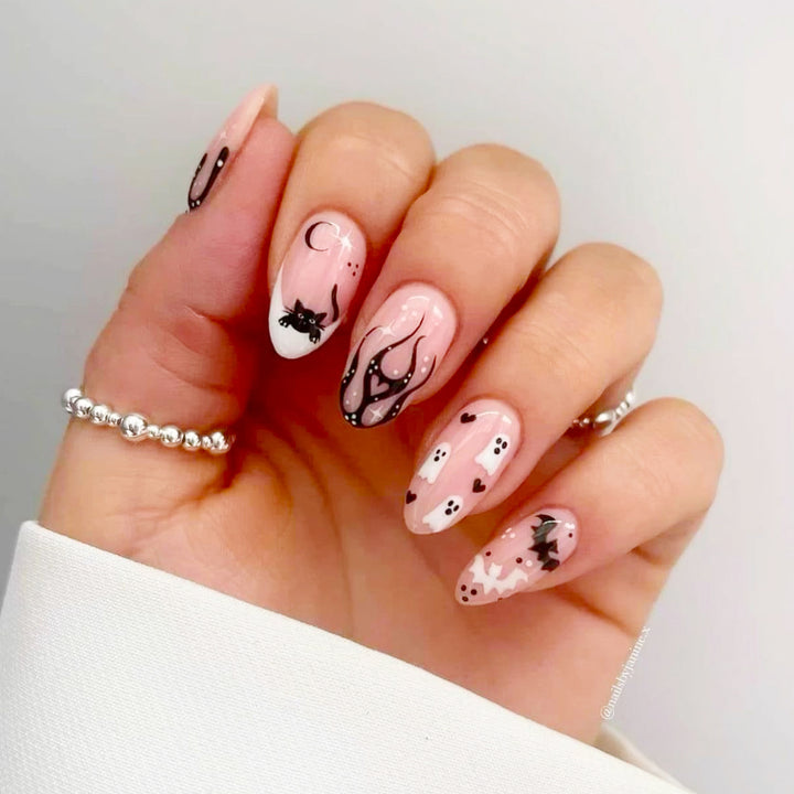 Creative Halloween Nail Art Set with Creepy Designs Stornfield