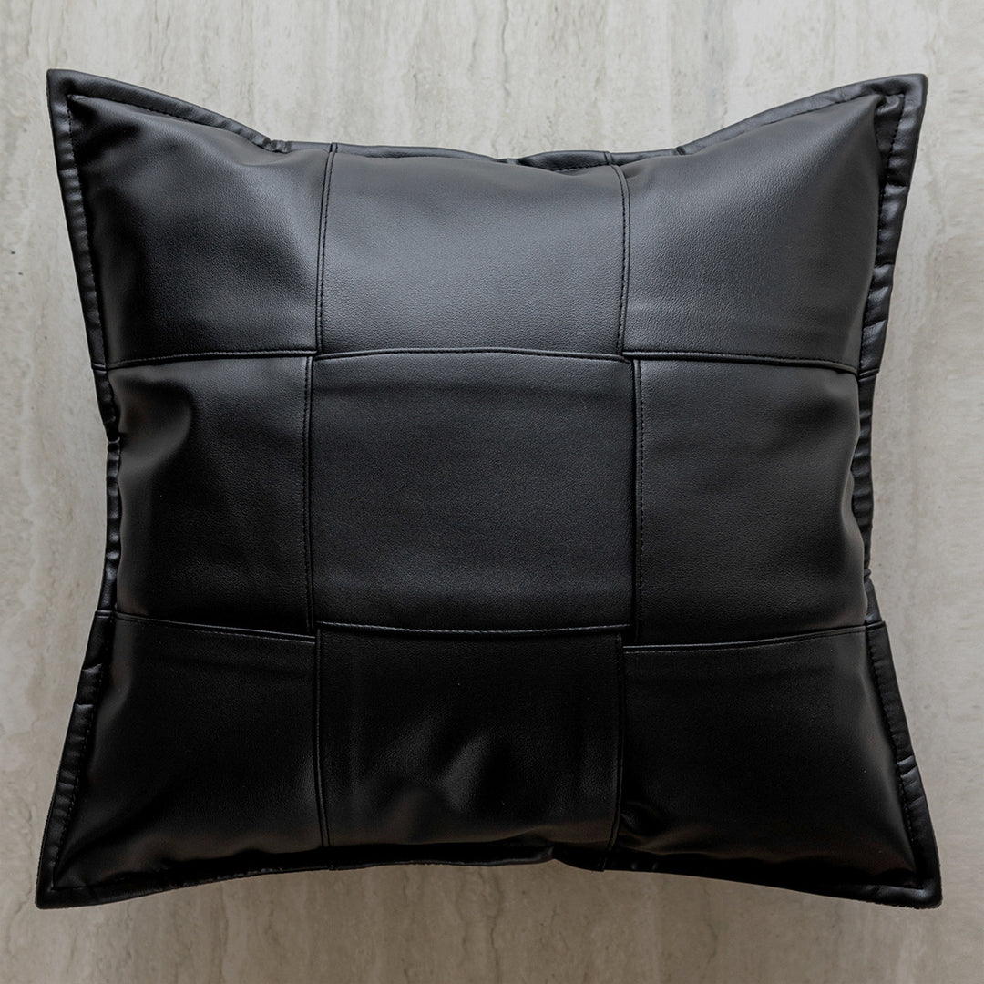 Luxurious decorative cushion made of faux fur