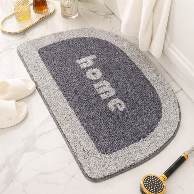Soft Plush Shaped Bath Mat
