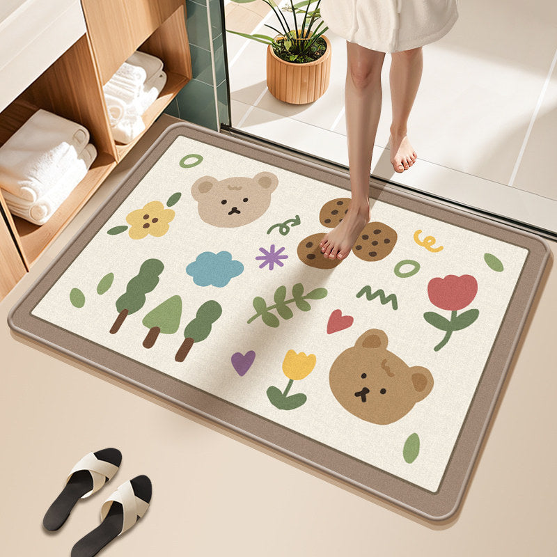 Decorative Bathroom Mat