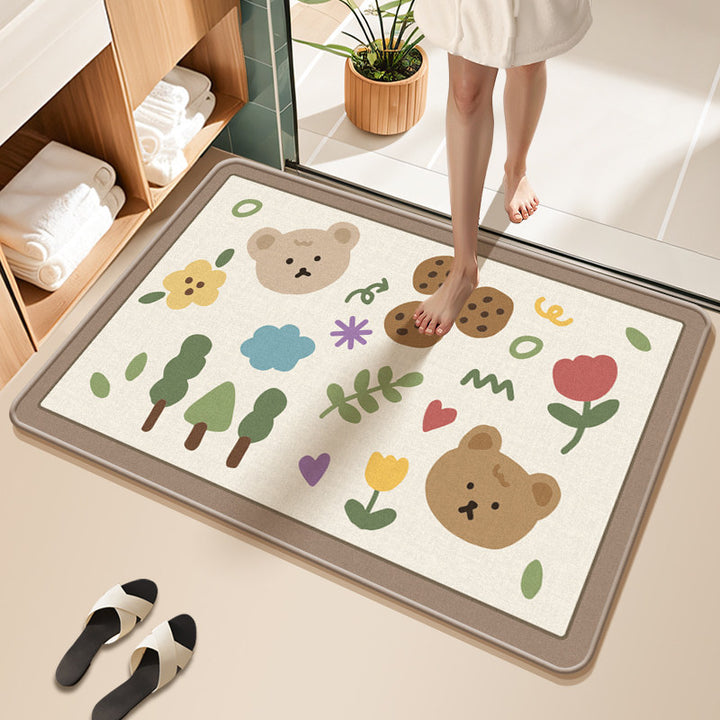 Decorative Bathroom Mat
