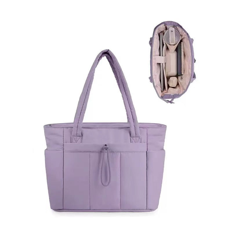 Multifunctional everyday tote bag with insulated interior compartment Stornfield