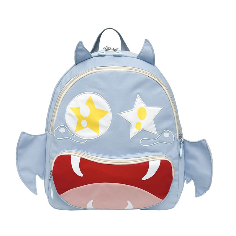 Playful plush backpack with animal face Stornfield