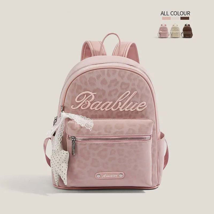 Star-Embellished Casual Backpack Stornfield