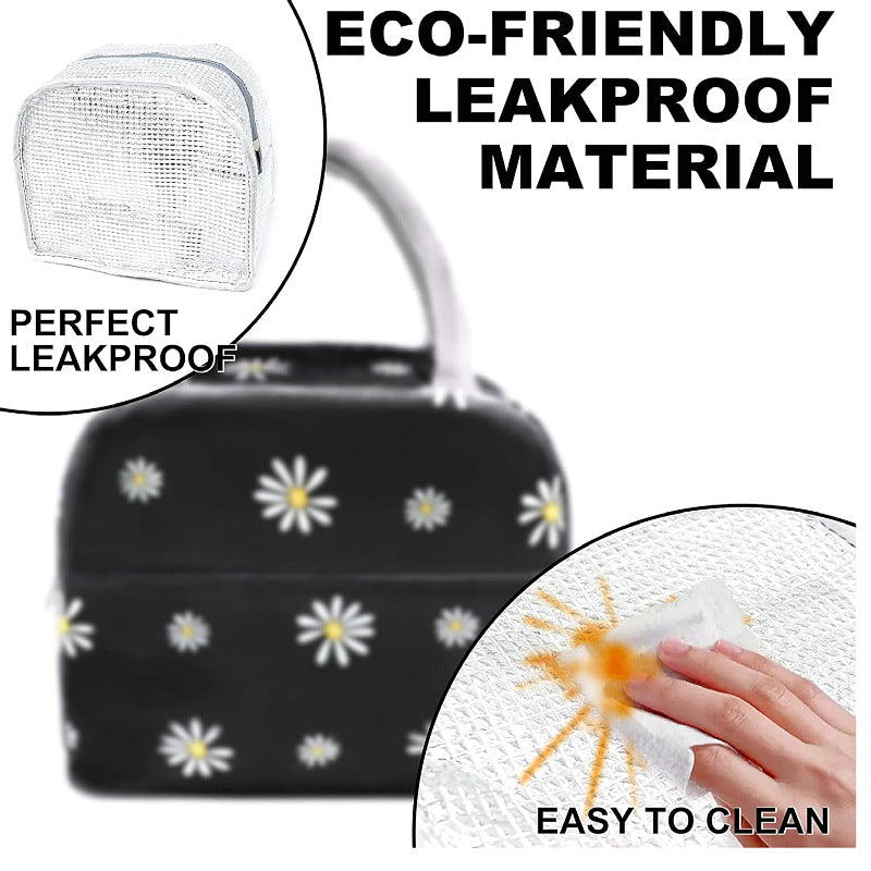 Floral Print Insulated Lunch