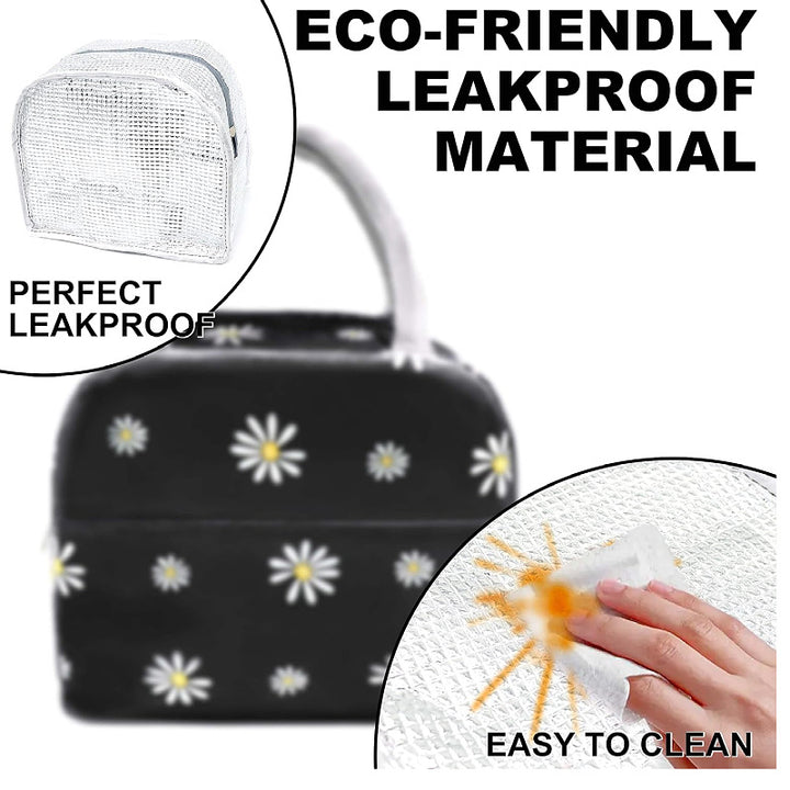 Floral Print Insulated Lunch