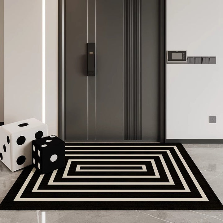 Modern Geometric Welcome Mat