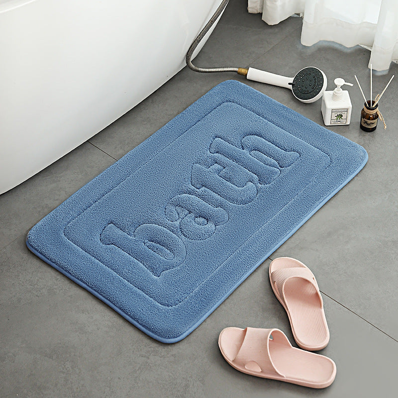 Absorbent Memory Foam Bath Mat Stornfield