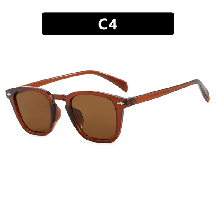 Women’s modern square sunglasses with mirrored UV protection Stornfield