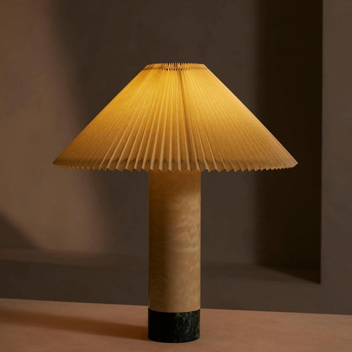 Elegant Marble Accent Table Lamp