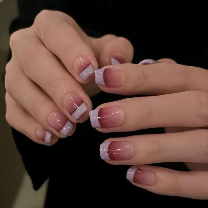 Elegant Ombre Nail Art Press-On Set Stornfield