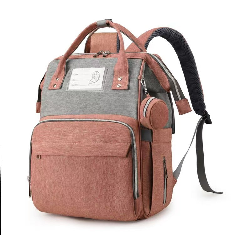 Multi-Compartment Functional Diaper Backpack Stornfield