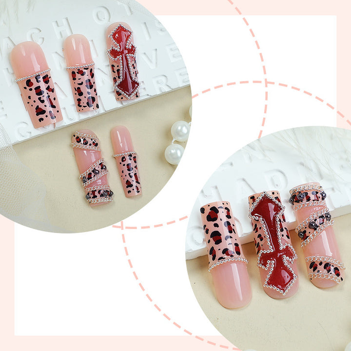 Artistic Nail Design Press-On Nails Stornfield