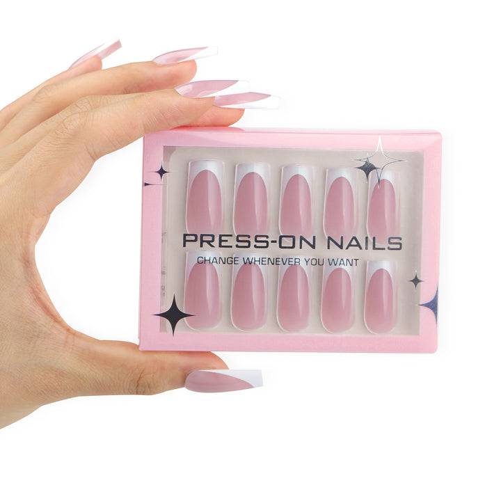 Press-On Nail Art with Customizable Designs Stornfield
