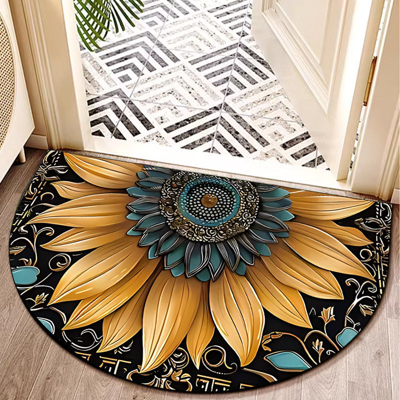 Textured Wooden Plank Doormat Stornfield
