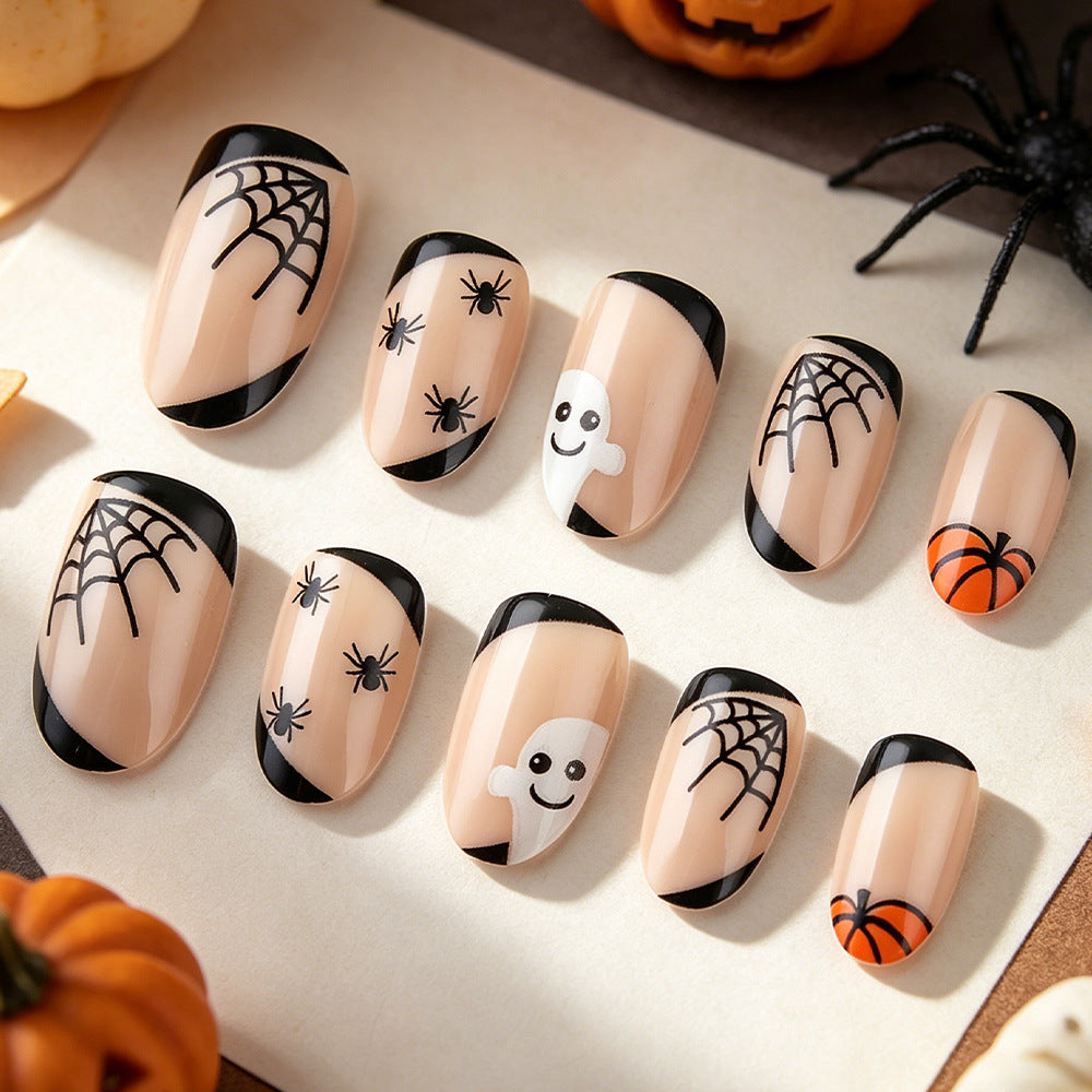 Halloween-Themed Nail Art Design Stornfield