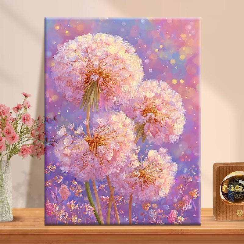 Floral Fantasy Illustration Canvas Art Stornfield