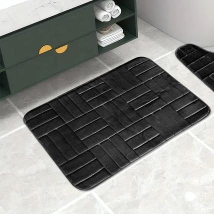 Plush Bathroom Mat Stornfield