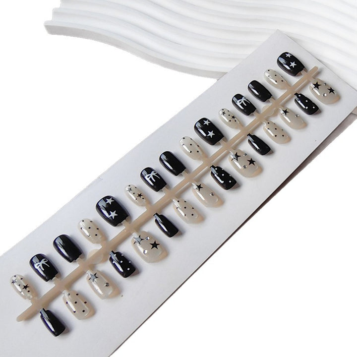 Glamorous Artificials Nails In Star Design Stornfield