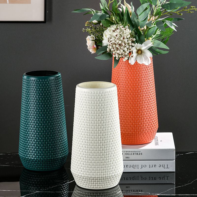 Textured Woven Decorative Vase Stornfeild