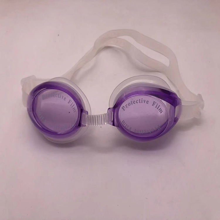Sport swimming goggles with high-performance anti-fog coating and flexible silicone strap Stornfield