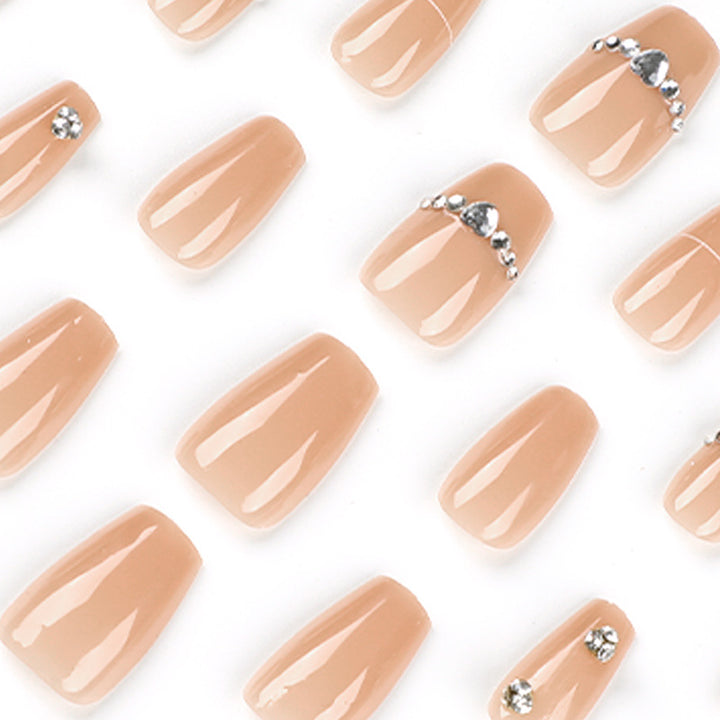 Glamorous nail art with rhinestone embellishment Stornfield