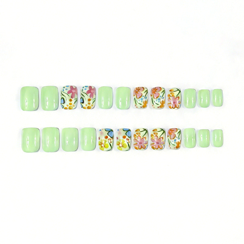 Floral Artistry Nail Design Stornfield