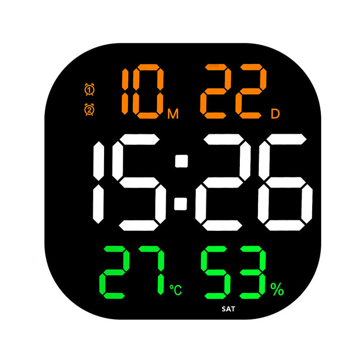 Digital Alarm Clock with Thermometer and Hygrometer Stornfield