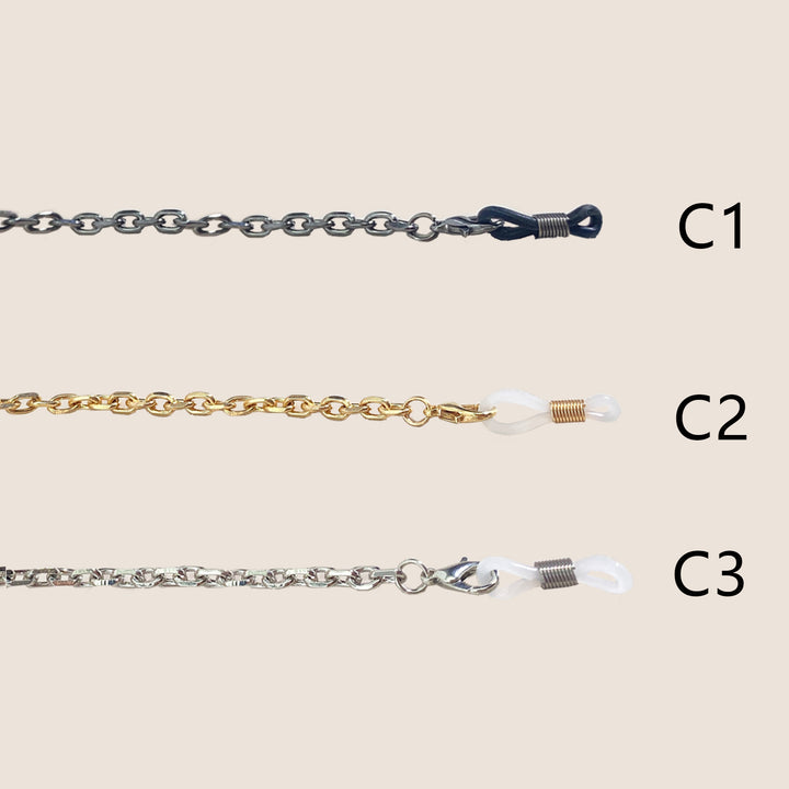 Fashionable Gold Chain Eyewear Connector Stornfield