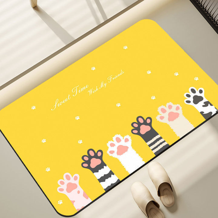 Cartoon Character Area Mat