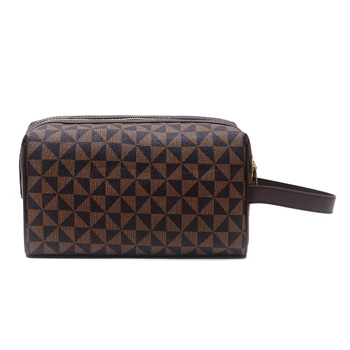 Stylish Geometric Pattern Cosmetic Bag