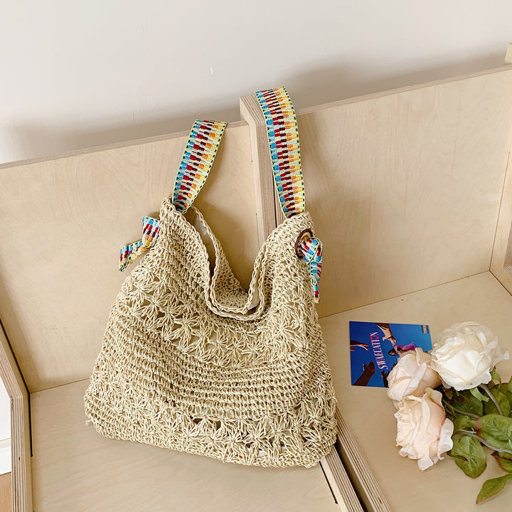 Handcrafted Straw Tote Bag