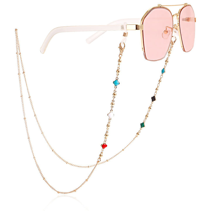 Stylish Sunglasses with Decorative Chain Stornfield