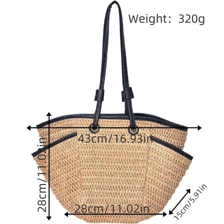 Leisure beach bag with side pockets Stornfield