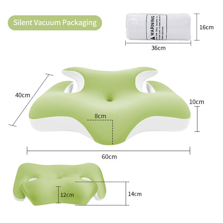 Ergonomic Neck And Shoulder Sleep Pillow With Cooling Gel Surface Stornfield