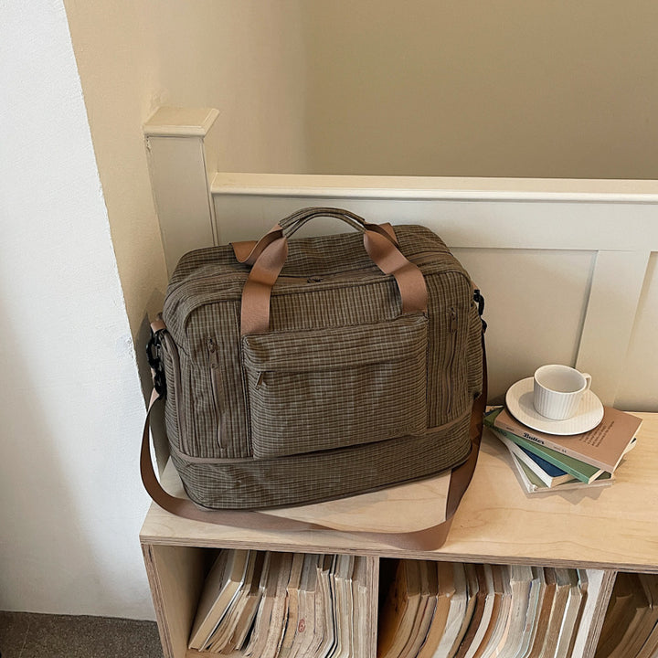 Multi-Pocket Gym Duffel Bag