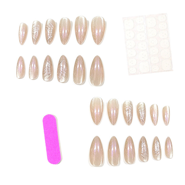 Elegant Press-On Nail Art Enhancements Stornfield
