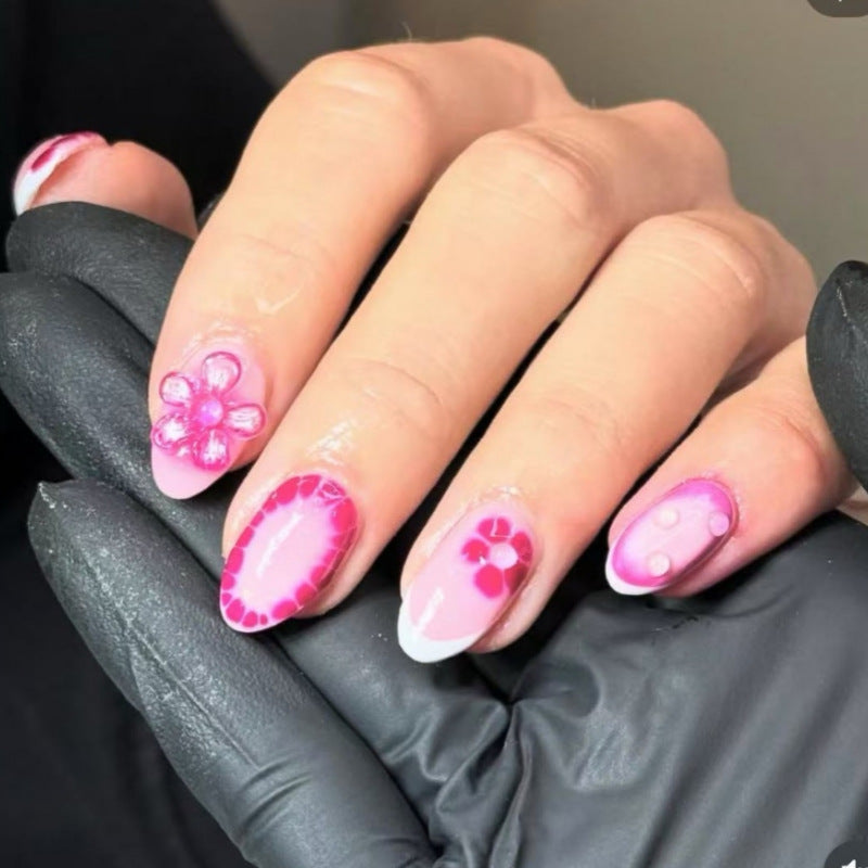 Premium Press-On Nail Set with Decorative Accents Stornfield