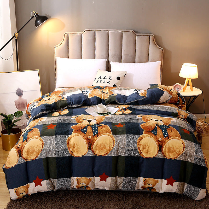 Patchwork Style Comforter Set