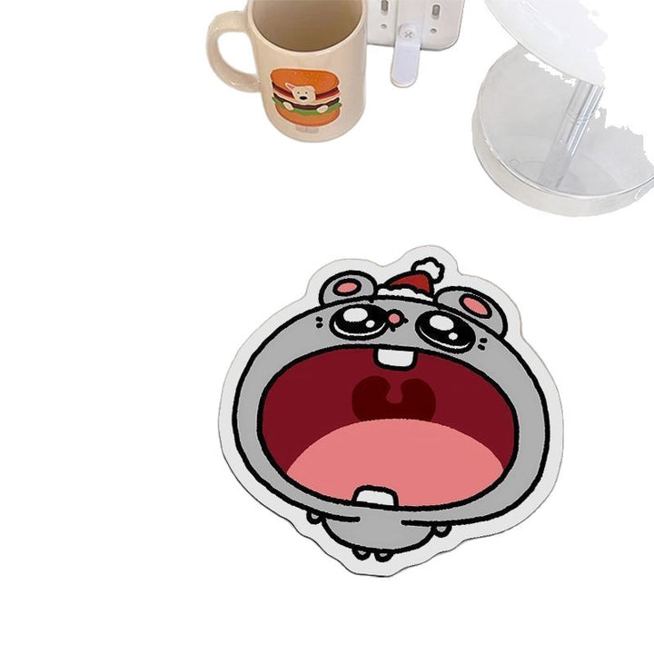 Cute Cartoon-Themed Desk Mat