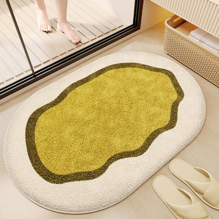 Artistic Plush Bath Mat