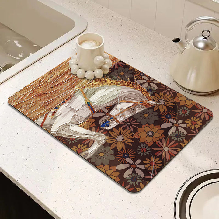 Decorative Kitchen Mat Stornfield
