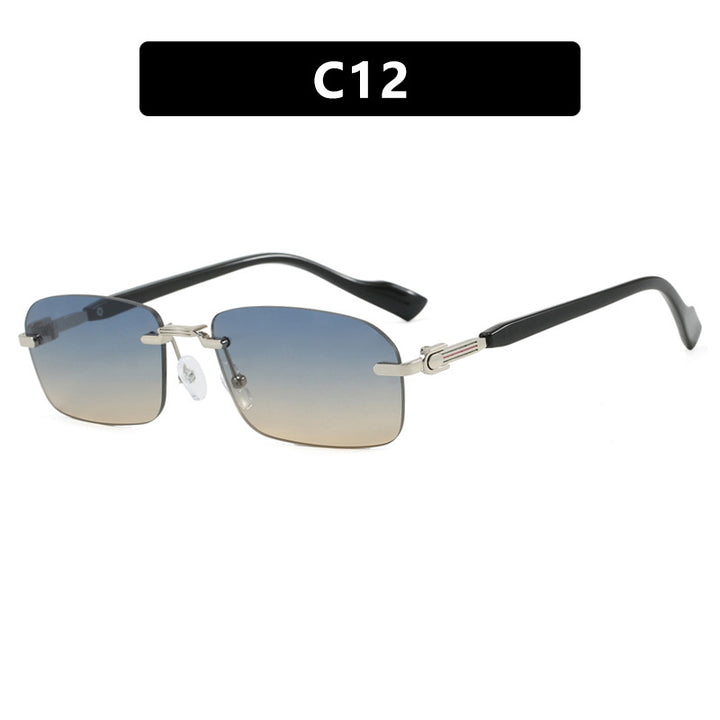 Women's sunglasses with elegant metal frame and stylish wood details Stornfield